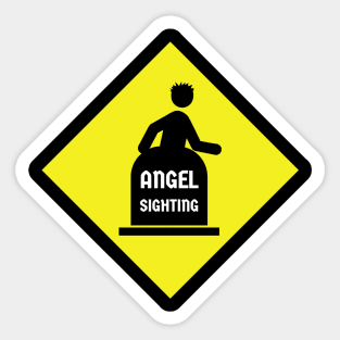 Angel Sighting Sticker